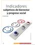 Indicadores. subjetivos de bienestar y progreso social. Luis N. Rubalcava Peñafiel
