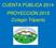 CUENTA PÚBLICA 2014 PROYECCIÓN 2015 Colegio Tripantú