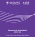 Scouts de Andalucía. Memoria de Actividades 2015/16. Grupo Scout 124 Maristas-Abel Relloso