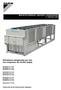 Enfriadores refrigerados por aire con compresor de tornillo simple. Manual de instalación, operación y mantenimiento D - KIMAC ES