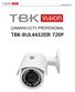 Professional CAMARA CCTV PROFESIONAL TBK-BUL4432EIR 720P