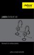 JABRA EVOLVE 40. Manual de instrucciones. jabra.com/evolve40