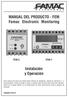 MANUAL DEL PRODUCTO - FEM Famac Electronic Monitoring