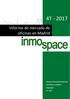 4T Informe de mercado de oficinas en Madrid. Informe Trimestral del Mercado de Oficinas en Madrid InmoSpace 4T