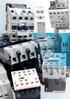 automatismos Contactores y minicontactores 3SC8 Contactores AC y DC, 3 y 4 polos; A 132 3SC8-F Contactores de potencia AC;