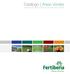 Catálogo Áreas Verdes Fertilizantes para césped, producción ornamental, huerta y jardinería