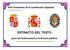 XXVI Aniversario de la Constitución Española EXTRACTO DEL TEXTO. para las ilustraciones y la lectura pública