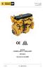 MOTOR CATERPILLAR C11 INDM ACERT RATING E RPM