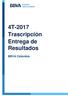 4T-2017 Trascripción Entrega de Resultados. BBVA Colombia