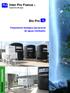 H 2 O. Inter Pro France Ingeniería del agua. Bio Pro S. Versión compacta. Tratamiento biológico Secuencial de aguas residuales