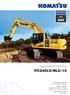 PC240LC/NLC-10. Excavadora hidráulica PC 240
