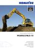PC290LC/NLC-10. Excavadora hidráulica PC 290