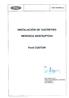 INSTALACIÓN DE TAXÍMETRO. Ford CUSTOM