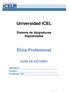 Universidad ICEL. Ética Profesional