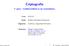 Criptografía. 1 a parte : Confidencialidad en las transmisiones. Curso 2013/14. Gestión Informática Empresarial
