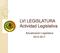 LVI LEGISLATURA Actividad Legislativa. Actualización Legislativa