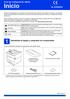 el equipo y comprobar los componentes Cartucho de tinta Vida útil aproximada: páginas 1