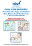 CALL FOR ENTRIES! Keep Kids Safe, Happy, and Healthy! Blue Ribbon Youth Art Contest. Deadline is Friday, February 9, 2018.