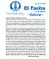 El Farito. ***Editorial***