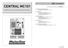 CENTRAL MC CONTENIDO MANUAL DO UTILIZADOR/INSTALADOR ÍNDICE. 01. ADVERTENCIAS DE SEGURIDAD seguimiento de las normas pág 01.