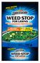 WEED STOP FOR LAWNS CRABGRASS PREVENTER. Up To. as listed. dandelion CAUTION