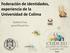 Federación de identidades, experiencia de la Universidad de Colima