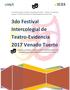 3do Festival Intercolegial de Teatro-Evidencia 2017 Venado Tuerto