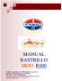 MANUAL RASTRILLO MOD: R400