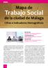 Mapa de Trabajo Social de la ciudad de Málaga Cifras e Indicadores Demográficos