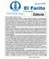 El Farito. Editorial. 11 de agosto. Año 2017 # 32