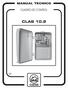 MANUAL TECNICO CUADRO DE CONTROL CLAS 10.2