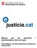 Manual per als advocats i administradors dels col legis. Automatització de Videoconferències d Execució Penal (AVEP)