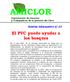 AMICLOR. Organización de Usuarios y Trabajadores de la Química del Cloro. El PVC puede ayudar a los bosques