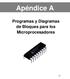Apéndice A. Programas y Diagramas de Bloques para los Microprocesadores