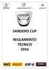 SANDERO RALLYE CUP SANDERO CUP