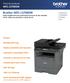 Brother MFC-L5700DN Equipo multifunción laser profesional monocromo de alta velocidad con fax, doble cara automática y tarjeta de red