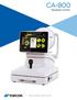 CA-800 Topógrafo Corneal