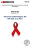 Situación epidemiológica del VIH-Sida en el Perú