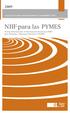 NIIF para las PYMES. Consejo de Normas Internacionales de Contabilidad (IASB )