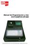 Manual de Programación y Uso ECR SAMPOS ER-680