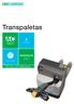 Transpaletas. 5 modelos. asistencia 24 /7. red mundial PLL PLE PLP ERGO ALL/XLL