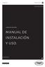 producto certificado // EXTRACTOR INDUSTRIAL manual de instalación y uso.