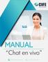 Chat en vivo. Manual de usuario Morelos, México.