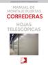 / / MANUAL DE MONTAJE PUERTAS CORREDERAS HOJAS TELESCÓPICAS