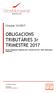 OBLIGACIONS TRIBUTÀRIES 3r TRIMESTRE 2017
