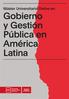 Máster Universitario Online en. Gobierno y Gestión Pública en América Latina