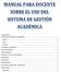 Manual de usuario del sistema de Gestión Académica 2012