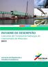 INFORME DE DESEMPEÑO Concesión del Terminal de Embarque de Concentrados de Minerales 2015