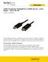 Cable Conversor DisplayPort a HDMI de 2m - Color Negro - Ultra HD 4K