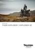 TIGER EXPLORER EXPLORER XC